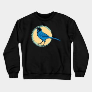 Artwork showing a Turquoise Jay II Crewneck Sweatshirt